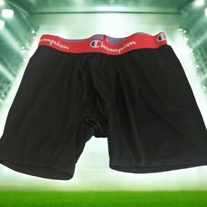 Champion Red Black Support Pouch Briefs Breathable <L>